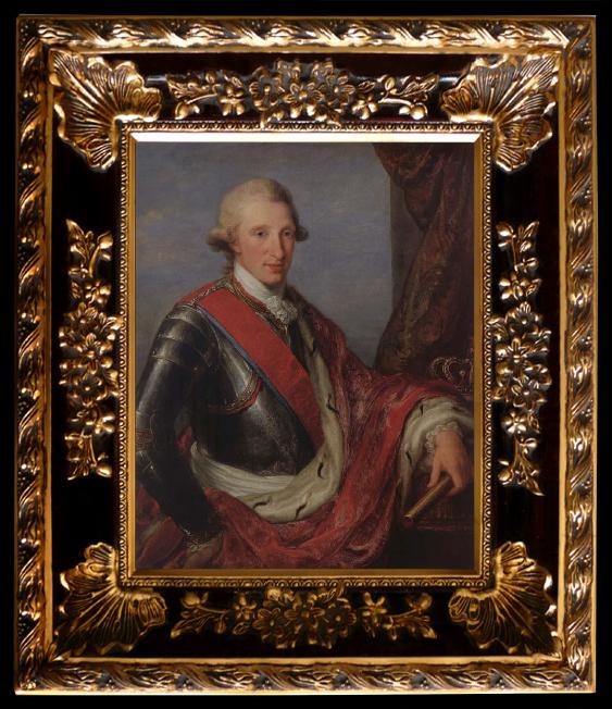 framed  Angelica Kauffmann Bildnis Ferdinand IV.Konig von Neapel und Sizilien, Ta044